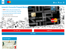 Tablet Screenshot of mycard.payzonemoney.ie